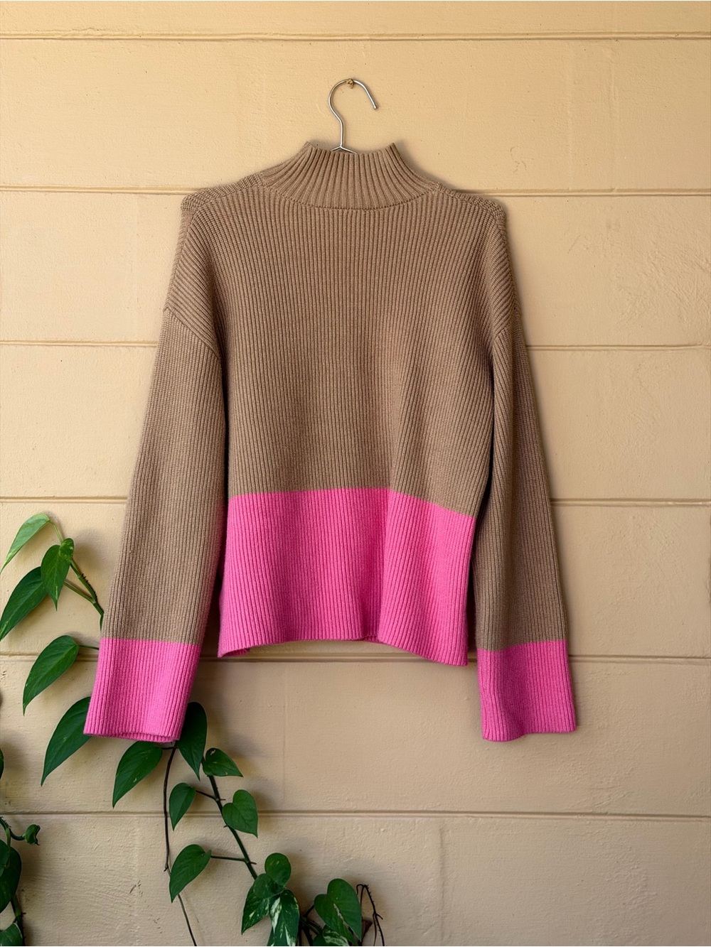 English Factory Colorblock Sweater - Picture 2 of 3